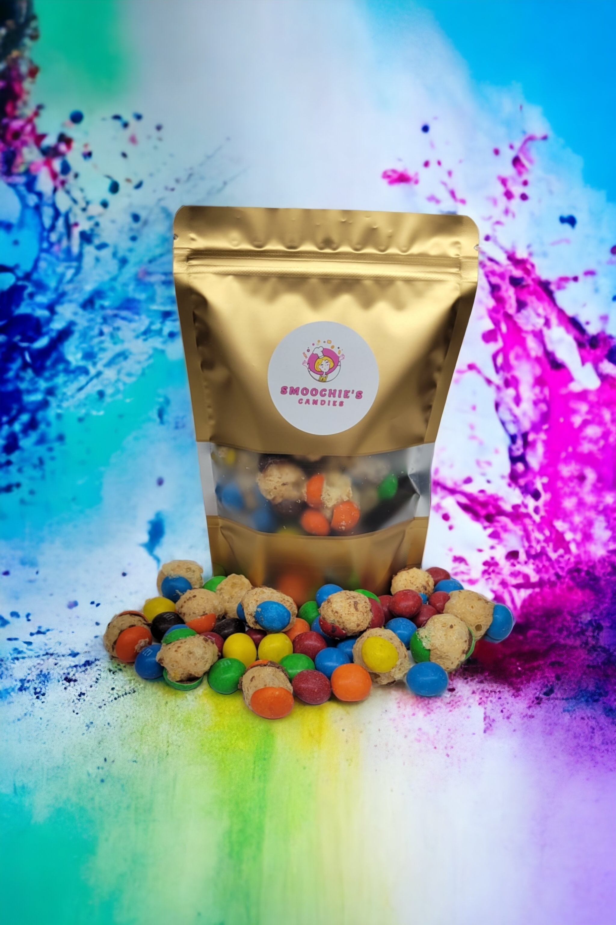 Freeze-Dried Caramel M&M's! (CARAMEL POPPERS) – Crunchy Candy Co.