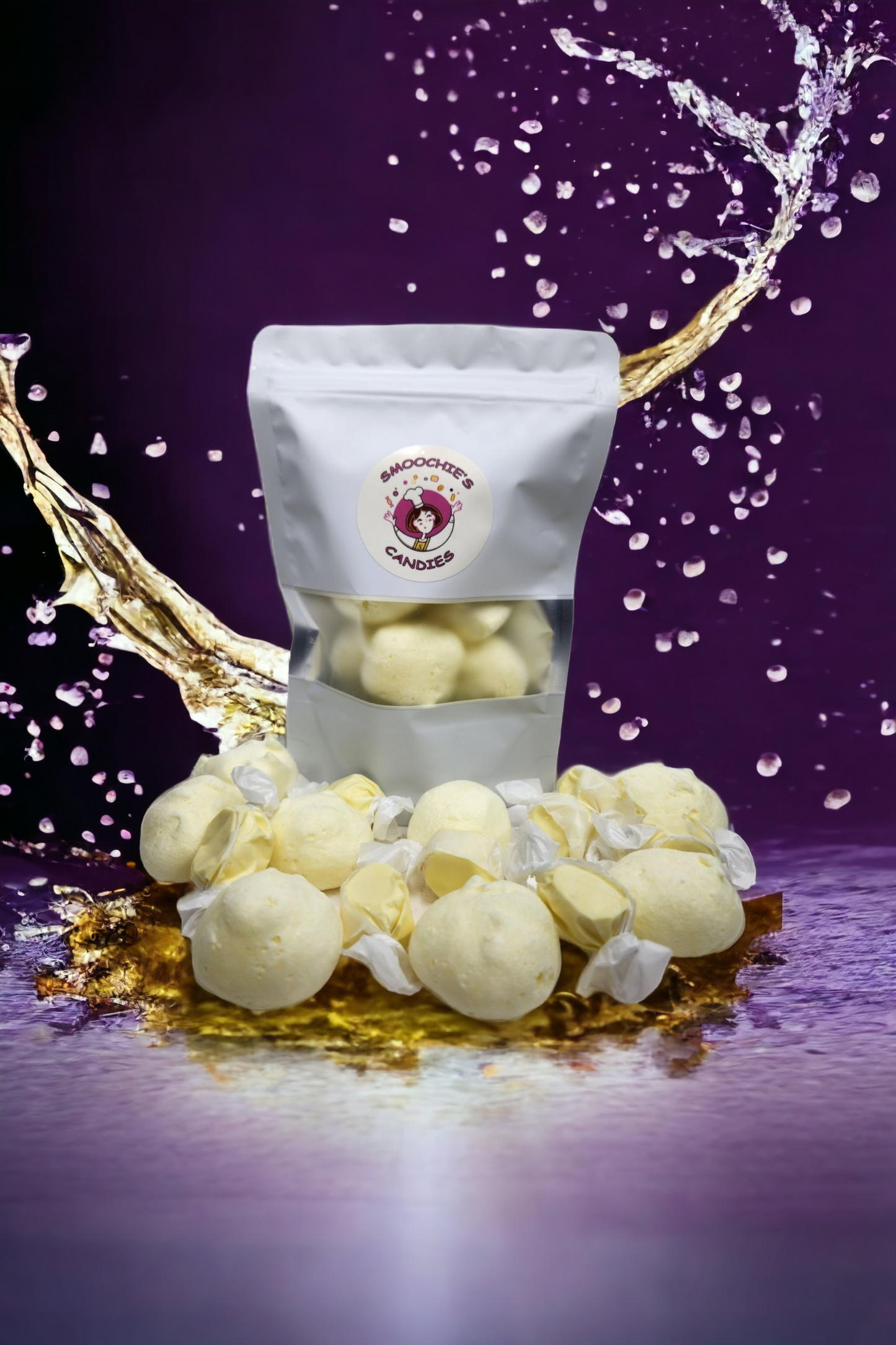 * NEW * Freeze Dried Saltwater Taffy (Buttered Popcorn)