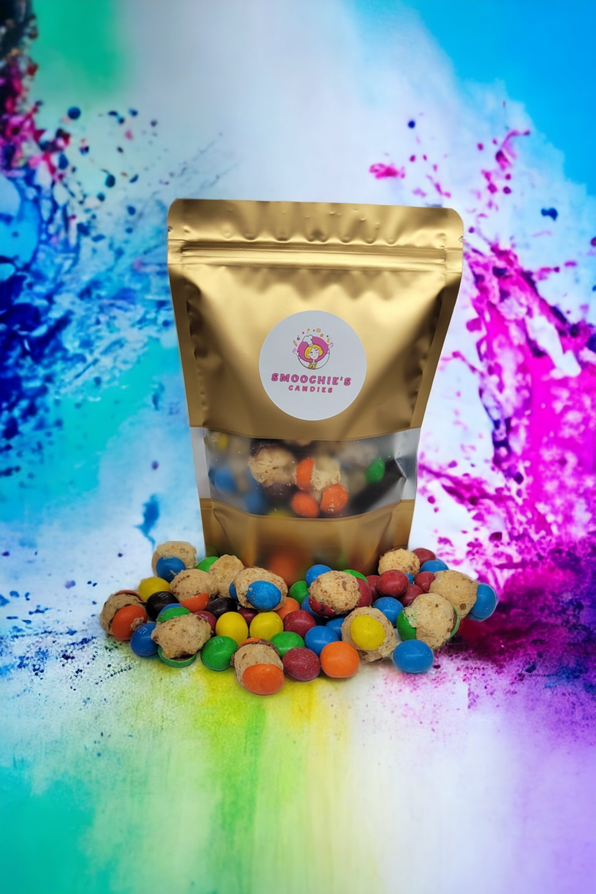 Freeze-Dried Caramel M&M's! (CARAMEL POPPERS) – Crunchy Candy Co.